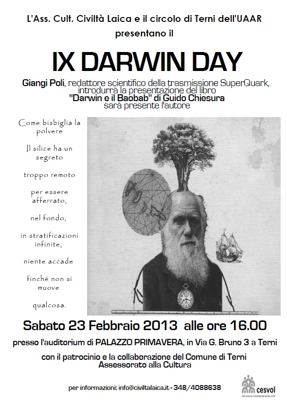 Buon compleanno Darwin, ancora!