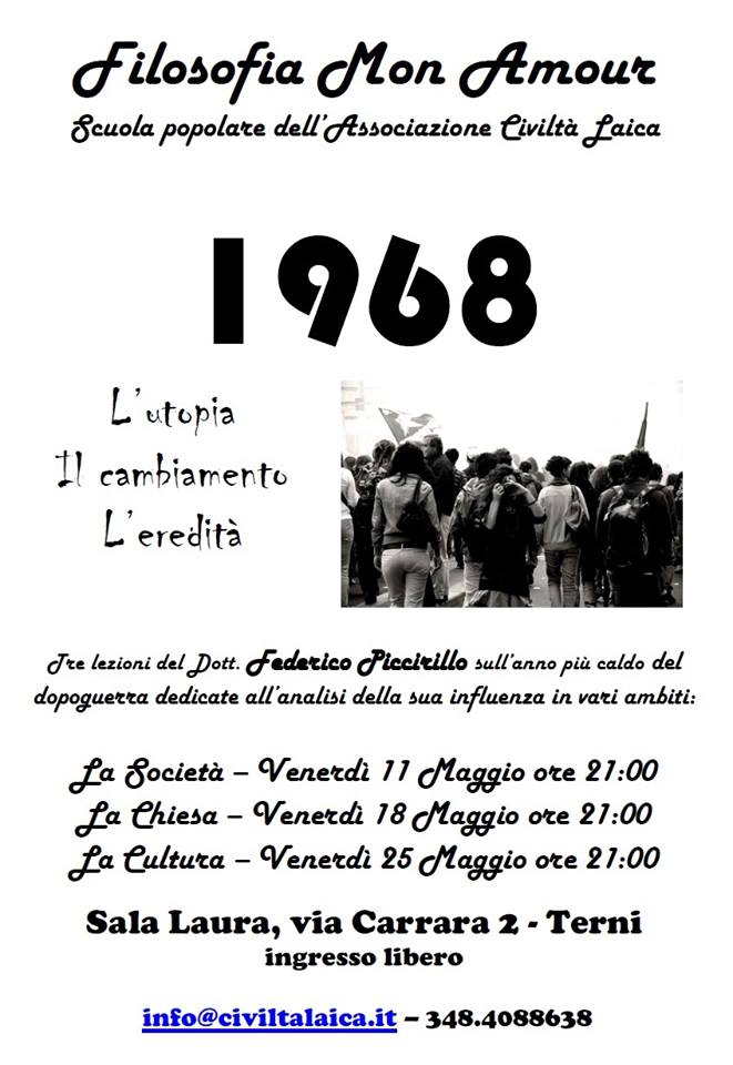 Filosofia mon Amour: il 1968