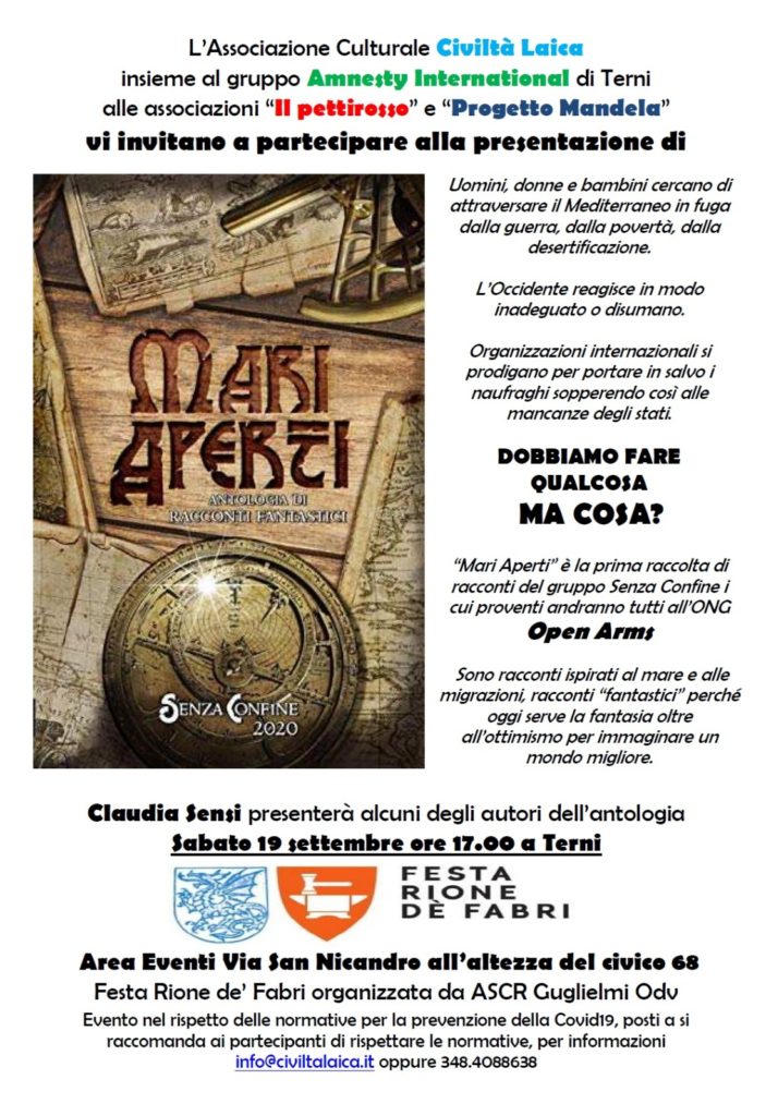 MARI APERTI - SENZA CONFINE PER OPEN ARMS