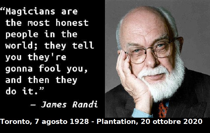 Addio a James Randi