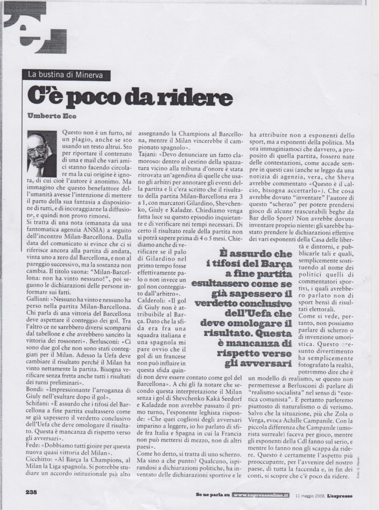 ANSIA NEWS - BUON DANNO!