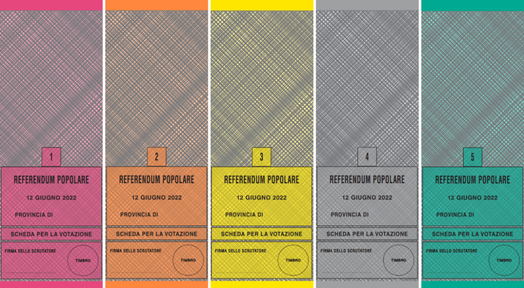 C'è un referendum sulla giustizia, scusate il disturbo